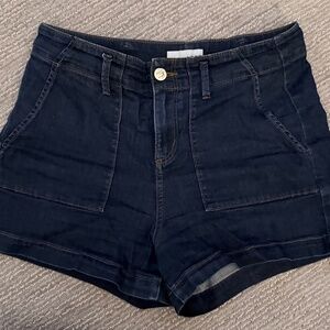 High waisted Loft Jean Shorts Size 2